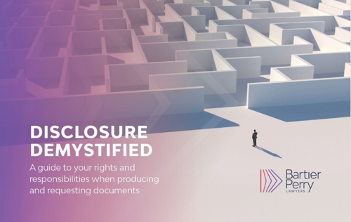 Disclosure Demystified